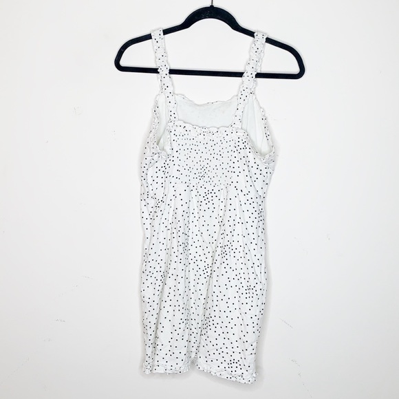 Urban Outfitters | Linen Polka Dot Dress - Picture 5 of 8